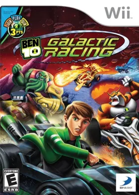 Ben 10 Galactic Racing box cover front